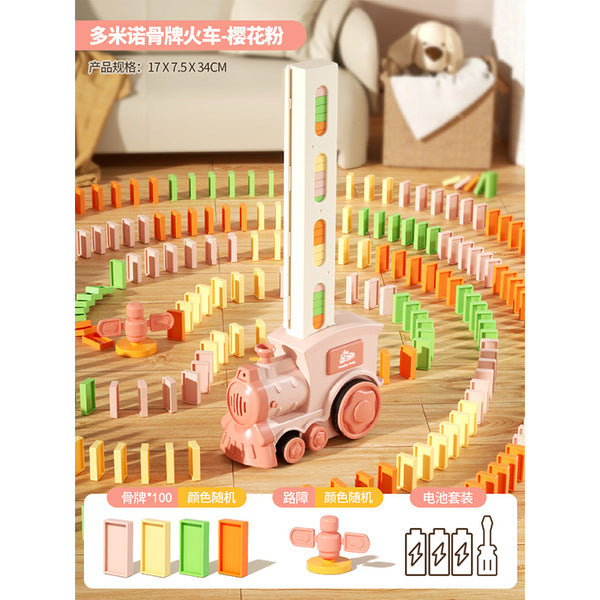 Domino Electric Music train