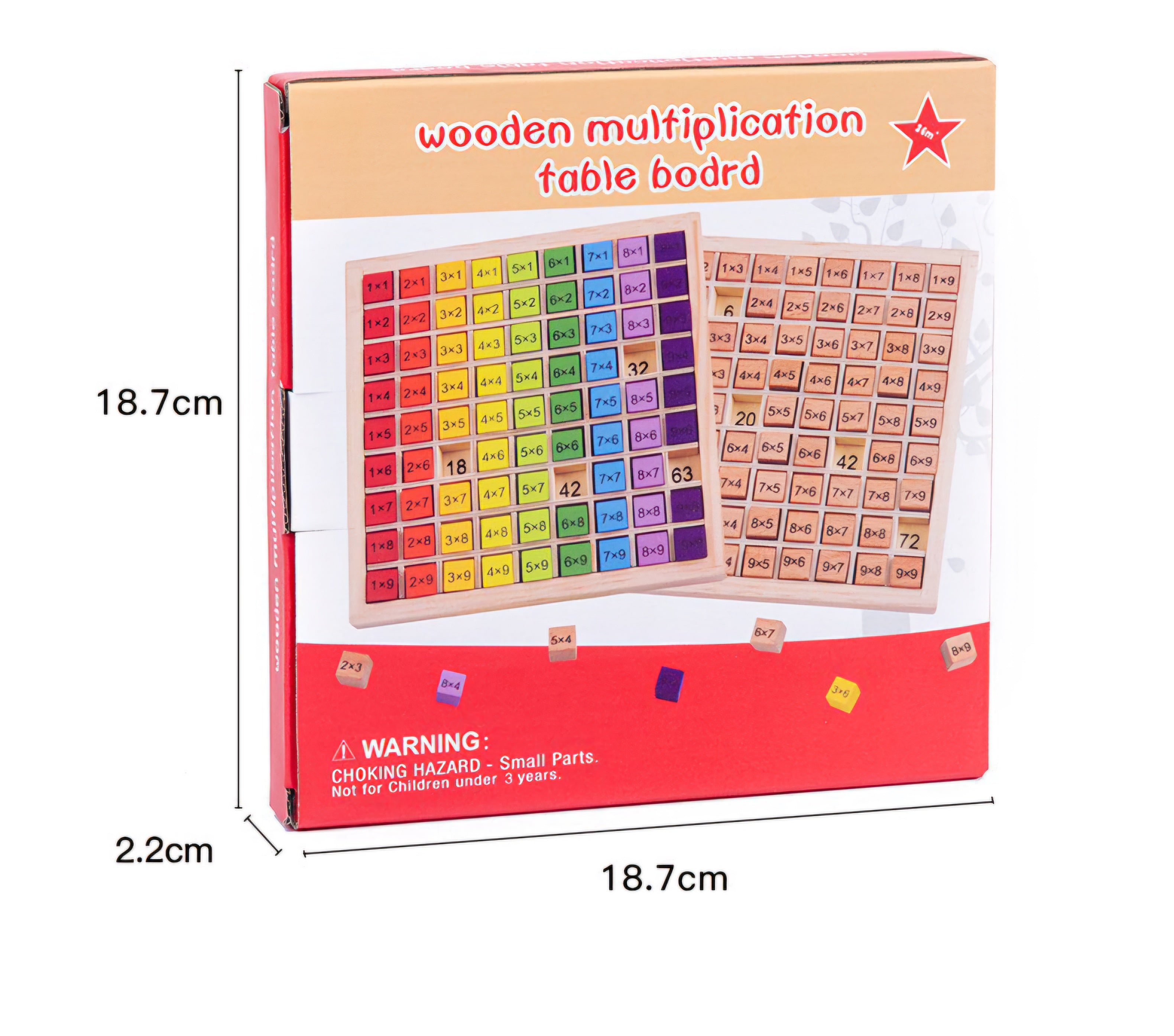 Montessori Multiplication Table