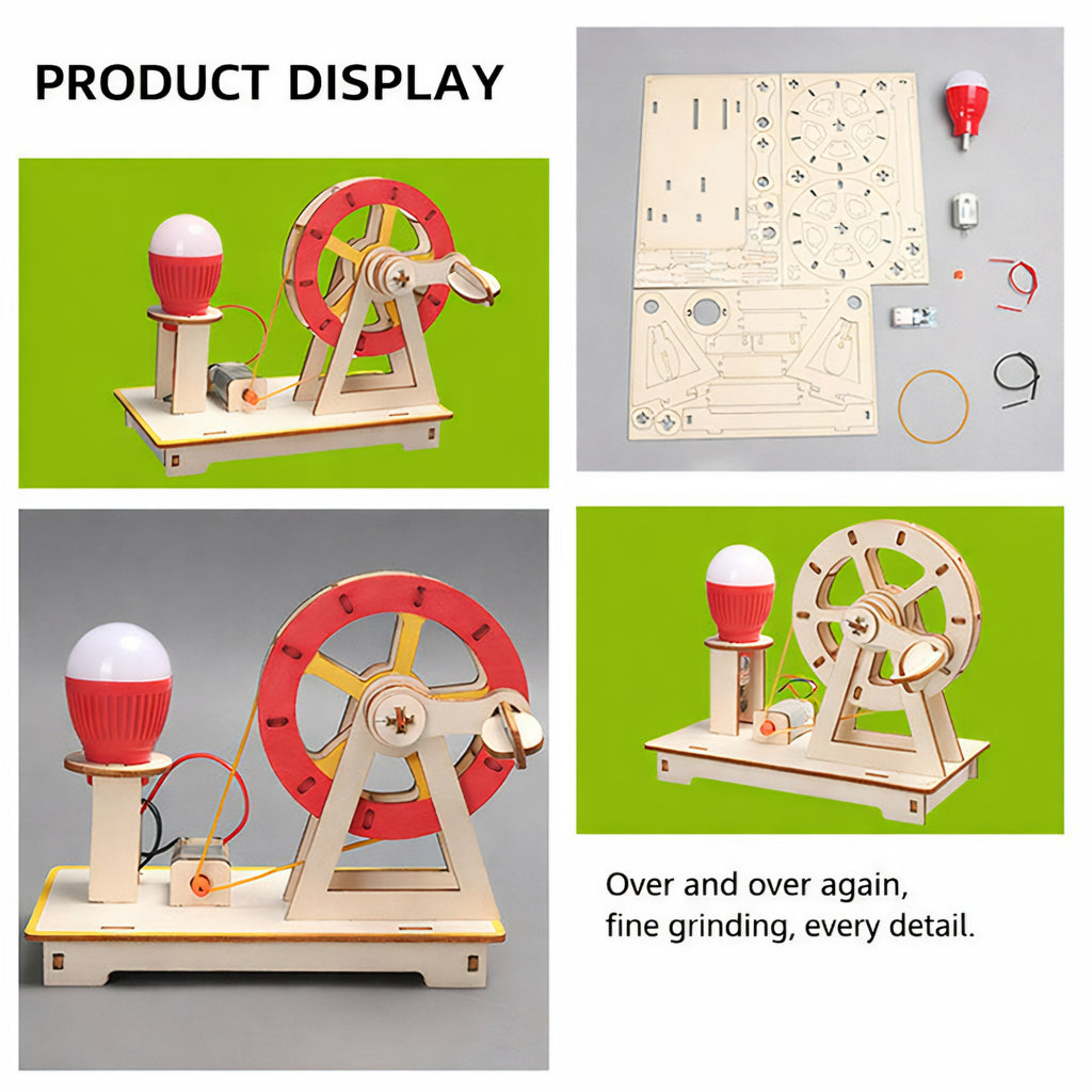 DIY Hand Generator for Scientific Experiment
